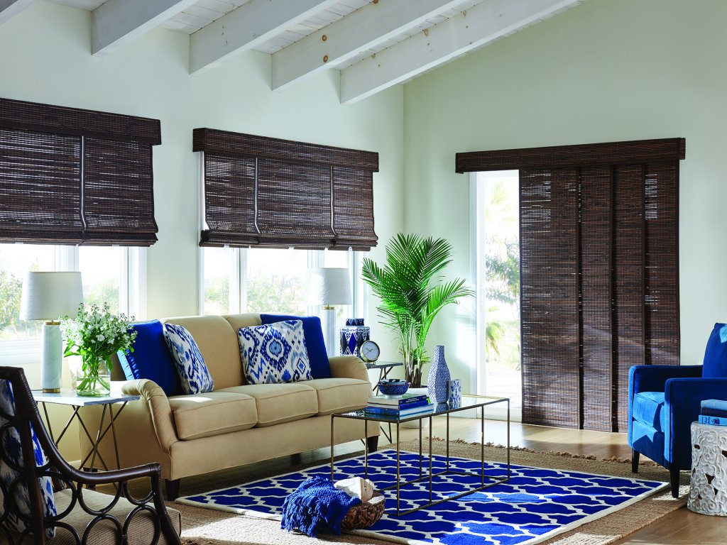 Custom Woven Wood Shades