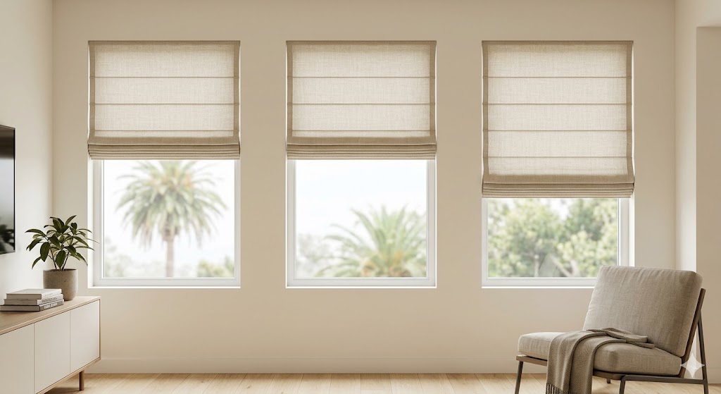Custom Roman Shades