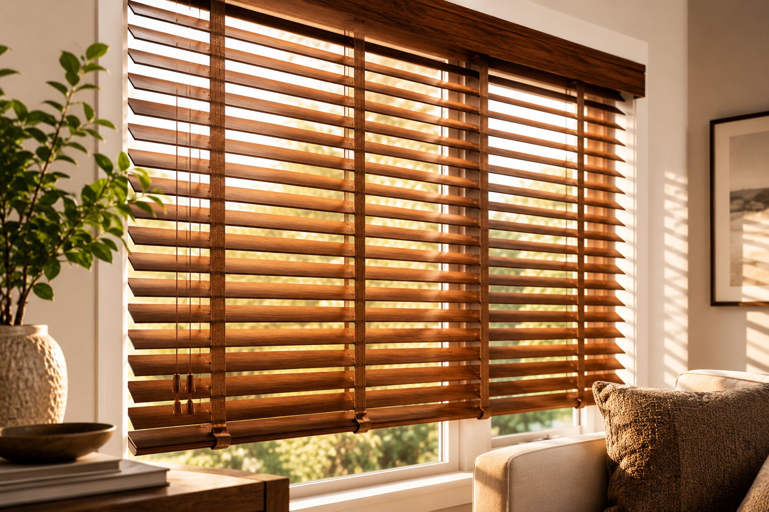 Custom Wood Blinds